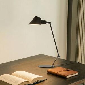 Lindby Stolní lampa Corali, černá, kov, výška 64 cm, Černá, Obývací pokoj / jídelna, kov, Moderní