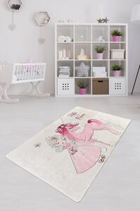 Dětský protiskluzový koberec Conceptum Hypnose Little Princess, 100 x 160 cm