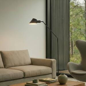 Lindby Stojací lampa Corali, černá, kov, výška 176,5 cm, Černá, Obývací pokoj / jídelna, kov, Moderní