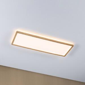 Paulmann LED panel Atria Shine, v barvě dřeva, délka 56 cm, IP44, Světlé dřevo, Pracovna / kancelář, Plast, Moderní