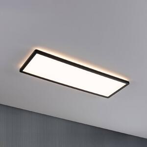 Paulmann LED panel Atria Shine, černý, délka 56 cm, IP44, Černá, Pracovna / kancelář, Plast, Moderní