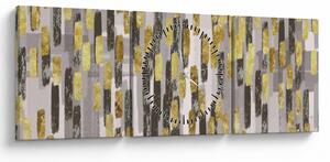 Obraz - Moderní dekorace (s hodinami) (90x30 cm)