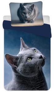 Jerry Fabrics Povlečení z mikrovlákna - Kočka - Kočka | 140 x 200 cm / 70 x 90 cm