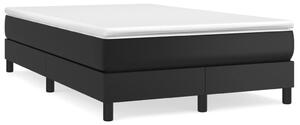 Box spring postel s matrací černá 120x190 cm umělá kůže 3269671