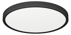 901326 FUEVA 6 LED stropní svítidlo 14,2W, 2000lm, CCT 2700/4000/6500K, IP44, černá, Ø 278x 25mm