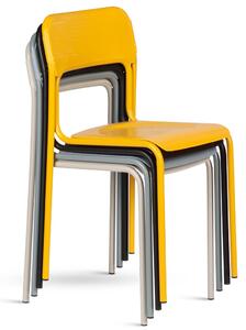 Stima Židle ASCONA stohovatelná Odstín: Žlutá