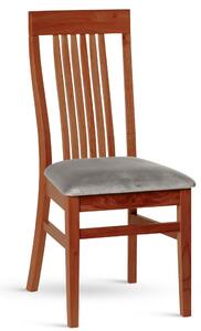 Stima Židle TAKUNA (buk) čalouněná Odstín: Buk, Látky: VELVET antracite 62