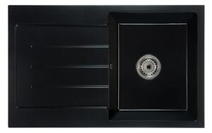 Kuchyňský dřez Ruxom (černá) (bez otvoru pro baterii) (L). 1065974