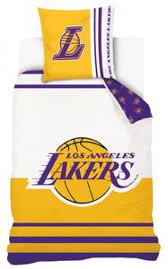 Basketbalové povlečení NBA LA Lakers 140x200/70x90 cm