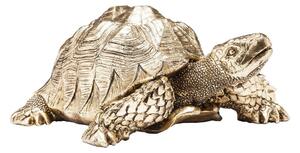 Dekorativní soška ve zlaté barvě Kare Design Turtle