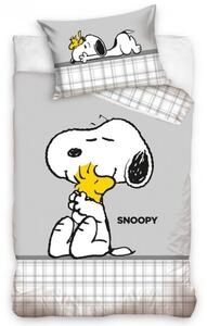 Povlečení do postýlky Snoopy Nejlepší Kamarádi 100x135 / 40x60 cm