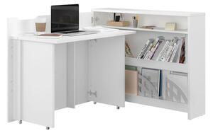 Pracovní stůl Concept Work CW-01, Barva: bílá, Strana: pravá Mirjan24 5903211087585
