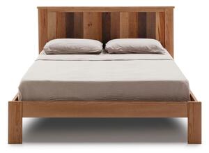 Dvoulůžková postel s roštem v přírodní barvě 140x190 cm Maude – Marckeric