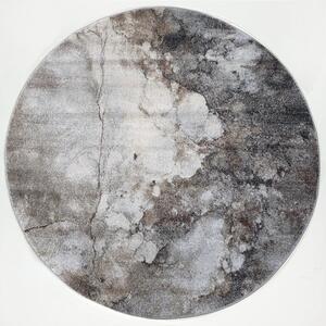 Kusový koberec Universe 841-86 Dark Grey Beige - kruh - průměr 200cm