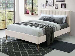 Čalouněná postel Blues New, Rozměr postele: 180x200, Barva potahu:: šedý samet CFF0007-02 Mirjan24 5903211217821