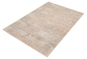 Kusový vlněný koberec Agnella Isfahan M Korist Piaskowy patchwork béžový Rozměr: 80x120 cm