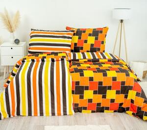 Stanex povlečení bavlna Orange (LS219) 140x200+70x90 cm