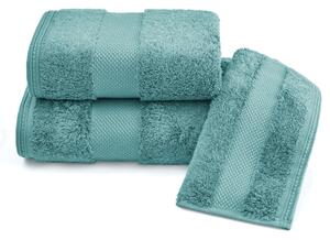 Luxusní malý ručník DELUXE 30x50cm z Modalu - Tyrkysová, Soft Cotton