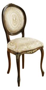 (3540) SEDIA CASTELLO béžová zámecká židle