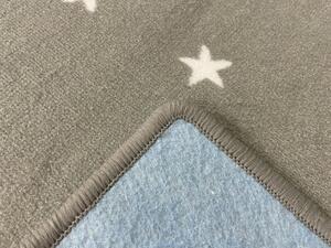 Dětský koberec Hvězdička šedá 120x170 cm