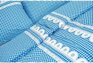 Stanex povlečení bavlna Kanafas modrý 140x200+70x90 cm