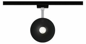 PAULMANN URail LED lištový spot Sphere spot 7,4W 4000K stmívatelné 230V černá mat