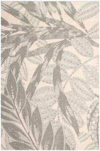 Kusový vlněný koberec Agnella Isfahan M Zamio Popel Listy krémový Rozměr: 160x240 cm