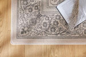 Kusový vlněný koberec Agnella Isfahan M Kalista Piaskowy krémový Rozměr: 160x240 cm