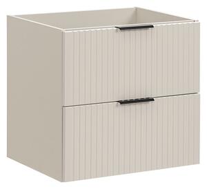 Comad Koupelnová sestava Adele Cashmere 120 cm s umyvadly a skříňkami kašmírová