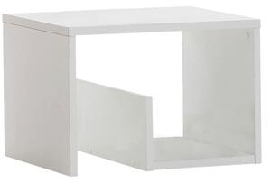 Příruční stolek, bílá, VOLKER 0000235874 Tempo Kondela