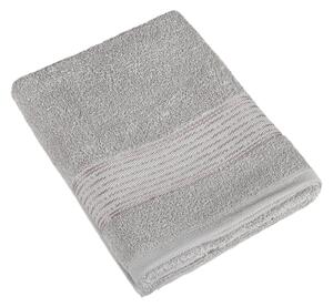 Bellatex Froté ručník a osuška kolekce Proužek světlá šedá, velikost Ručník - 50x100 cm