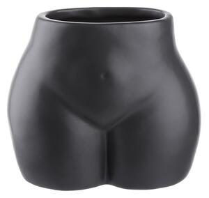 BOODY Váza/květináč 13 cm - černá
