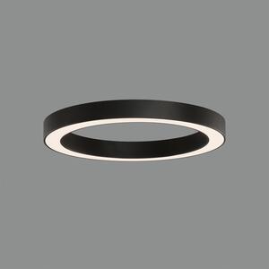 ACB Iluminacion Stropní LED svítidlo ALISO, ⌀ 60 cm, 55W, CRI90, CCT switch 2700-3000K Barva: Černá, Stmívání: ON/OFF