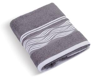 Bellatex Froté ručník a osuška kolekce Vlnka Osuška 70x140 cm šedá