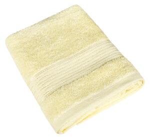Bellatex Froté ručník a osuška kolekce Proužek světlá žlutá, velikost Ručník - 50x100 cm