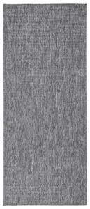 NORTHRUGS Běhoun Twin-Wendeteppiche 103097 grey cream – na ven i na doma - 80x250 cm