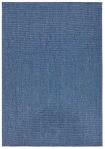 NORTHRUGS Kusový koberec Twin-Wendeteppiche 103100 blue cream – na ven i na doma - 80x150 cm