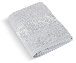 Bellatex Froté ručník a osuška Mozaika světlá šedá, velikost Ručník - 50x100 cm