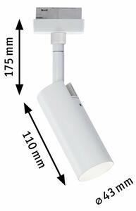 PAULMANN URail LED-spot Tubo bílá 230V kov/umělá hmota 955.07 P 95507