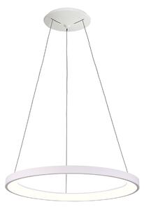 ACB Iluminacion Závěsné LED svítidlo GRACE, ⌀ 58 cm, 50W, CRI90 Barva: Bílá, Teplota světla: CCT switch 2700/3000K, Stmívání: ON/OFF