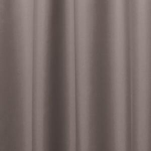 Hnědý sprchový závěs iDesign, 200 x 180 cm