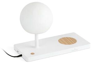 FARO NIKO PC bílá stolní lampa, PC difuzor