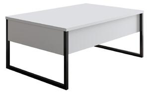 Konferenční stolek Luna (Bílá + Černá). 1073442