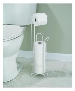 Bílý ocelový stojan na toaletní papír Classico - iDesign