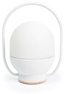 FARO TAKE AWAY LED, bílá přenosná stolní lampa