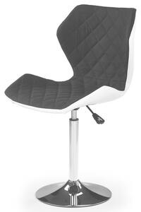 Dětská židle MOTRAX 2 černá/bílá