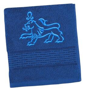Bellatex Froté ručník proužek se znamením 50x100 cm tmavá modrá