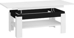 Konferenční stolek Burston Bílá + černá. 746748