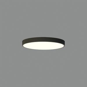 ACB Iluminacion Stropní LED svítidlo LONDON, ⌀ 60 cm, 42W, CRI90 Barva: Černá, Teplota světla: 3000K - teplá bílá, Stmívání: ON/OFF