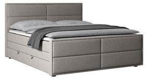 POSTEL BOXSPRING, 180/200 cm, barvy stříbra MID.YOU, Online Only